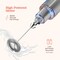 Powerful Handheld Milk Frother, Mini Milk Frother Wand, Battery Operated Stainless Steel Drink Mixer - Milk Frother Stand for Milk Coffee, Lattes, Cappuccino, Frappe, Matcha, Hot Chocolate